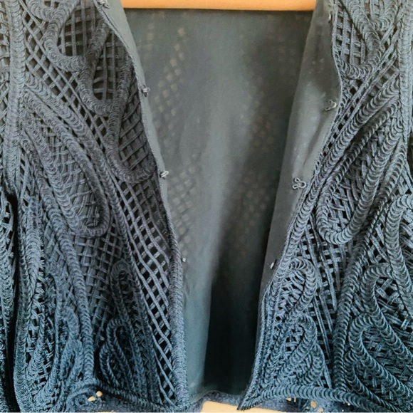 MAJE -Veloce Macramé Jacket - Picture 6 of 13